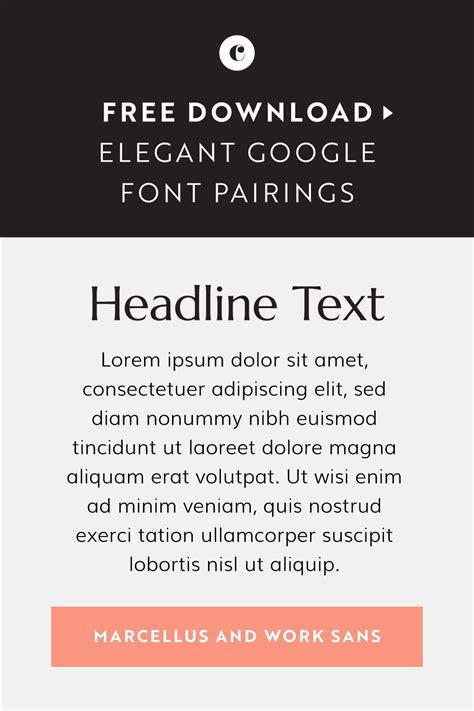 10 Elegant Google Display Fonts for Your Brand in 2020 | Web design ...