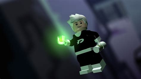 3D Danny Phantom Lego by razzlepazzledoodot on DeviantArt