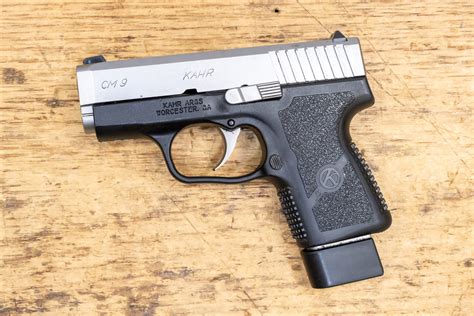 Kahr Arms CM9 9mm Used Police Trade-in Pistol | Sportsman's Outdoor ...