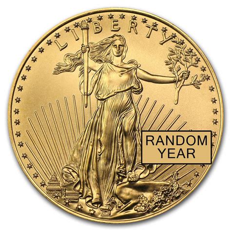 1 oz Gold American Eagle Coin Random Year BU - SKU #84672 # ...