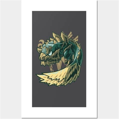 Acidic Glavenus | Monster Hunter - Acidic Glavenus - Posters and Art ...