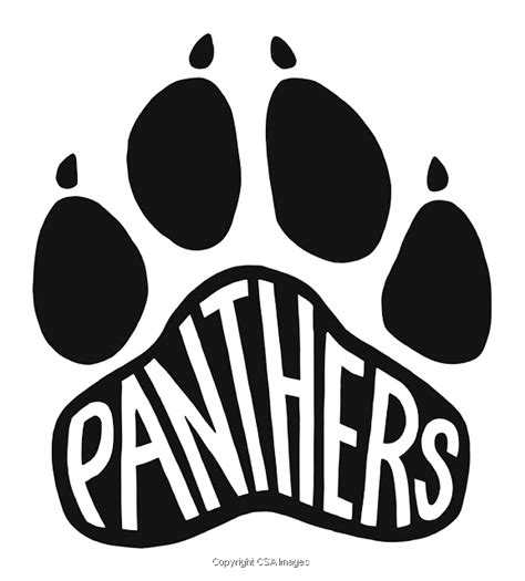 Panthers Paw Print | #826836 | CSA Images