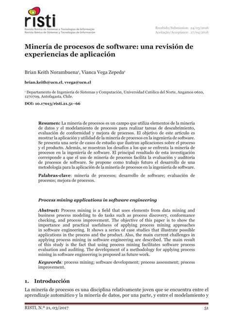 (PDF) Process mining applications in software engineering