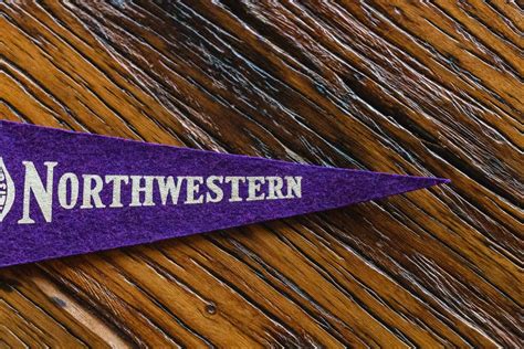 Northwestern University Mini Felt Pennant Vintage College Wall Decor in 2022 | Felt pennants ...