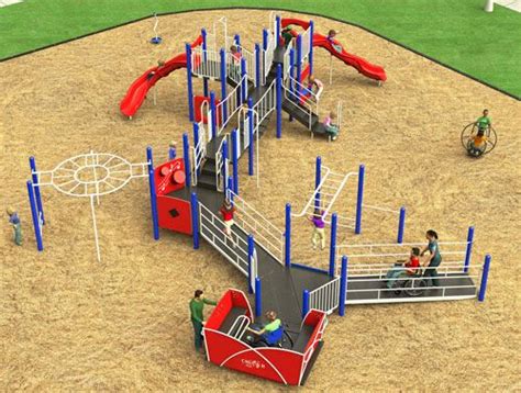 Wheelchair accessible playground equipment – Artofit