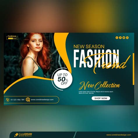 Download New Season Fashion Banner Template Free Premium Vector ...