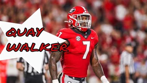 Quay Walker on overcoming his frustrations early on as a Georgia ...