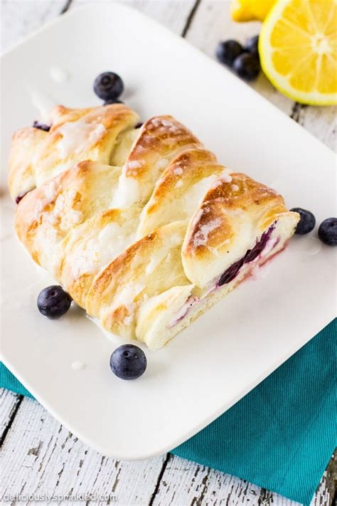 Blueberry Lemon Cream Cheese Bread – Deliciously Sprinkled