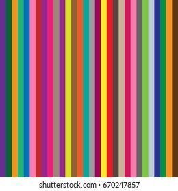 Seamless Colorful Striped Abstract Background Vertical Stock Vector ...