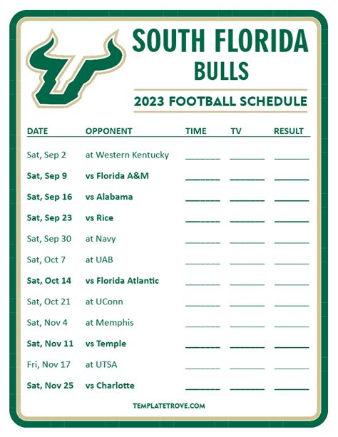 2024 Usf Football Schedule - Dedra Evaleen