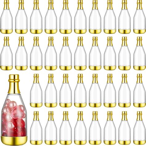 Amazon.com: 54 Pieces Champagne Bottles Candy Bottles Bridal Shower ...