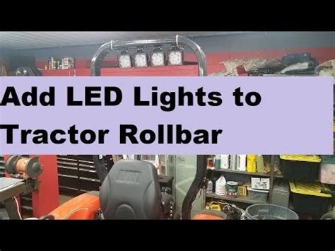 DIY: LED Tractor Lights - YouTube