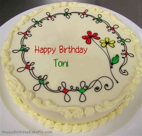 ️ Birthday Cake For Toni