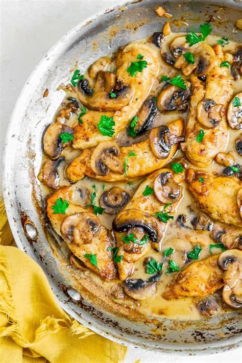 Chicken Marsala Recipe - Easy Chicken Recipes (VIDEO!)