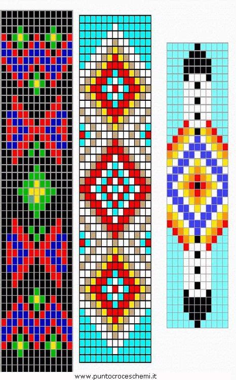 Resultado de imagem para Easy Bead Loom Patterns | Bead weaving ...