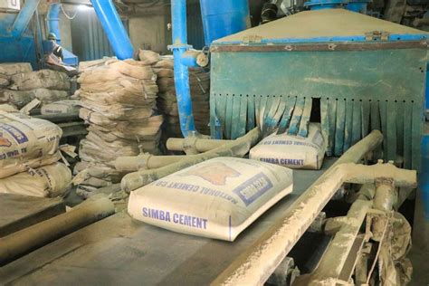 The newly launched Simba Cement Factory in Nakuru County is aligned to ...