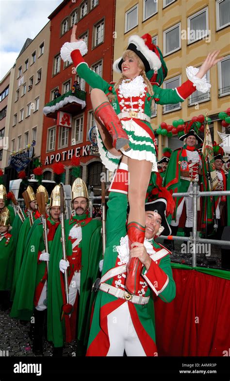 Carnival dancers in Cologne, Germany Stock Photo - Alamy