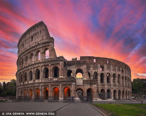 The Colosseum at Sunrise Print, Photos | Fine Art Landscape Photography ...