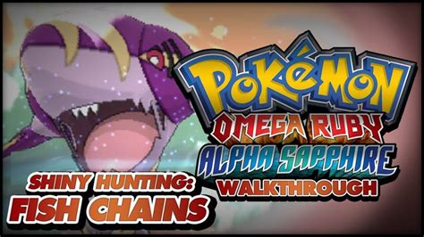 Pokémon Omega Ruby Walkthrough - Shiny hunting guide:... | Pokemon ...