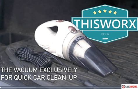 Thisworx Car Vacuum Cleaner Review - Cars & Amazing Automotive Stuff.