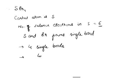 SOLVED: What is the molecular geometry of SBr4? Square planar Square ...