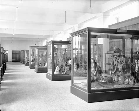 Early Native American Exhibit in new United States National Museum, by Unknown, 1911 ...