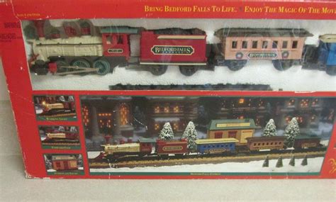 Bedford Falls Express vintage Christmas train set "It's a Wonderful Life" | #1847114387