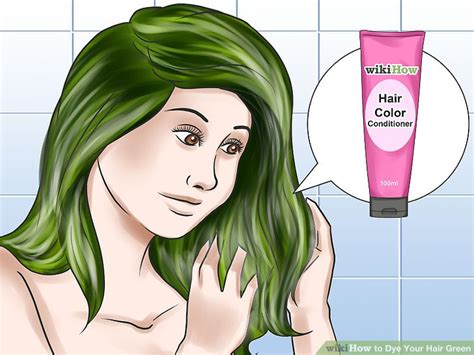 How to Dye Your Hair Green: 13 Steps (with Pictures) - wikiHow