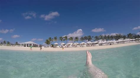 Beach Day at Balmoral Island, Nassau - YouTube