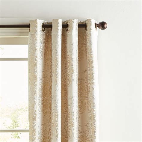 Whitmore Jacquard Ivory & Gold Curtain | Pier 1 | Gold and white ...