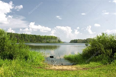 River Fishing place — Stock Photo © jordano #3485038