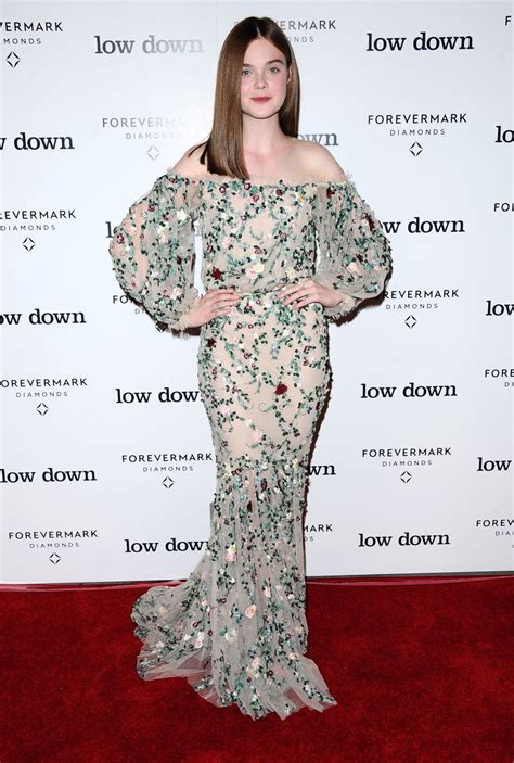 ELLE FANNING at Lowdown Premiere in Hollywood – HawtCelebs