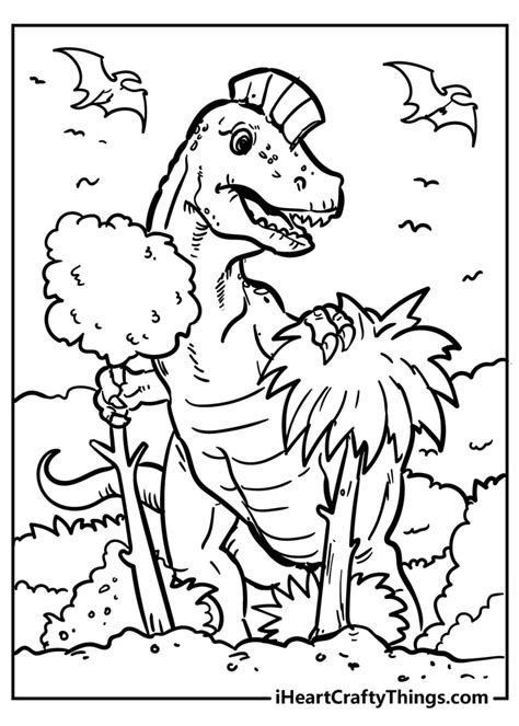 Dinosaur Coloring Pages - Fearsome Fun And 100% Free (2021)