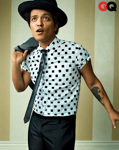 Hot Shots: Bruno Mars' Dapper GQ Shoot - That Grape Juice