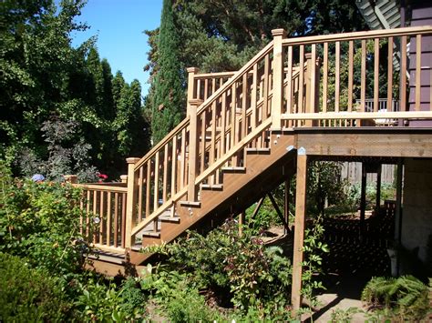 stairs from side | Deck Masters, LLC