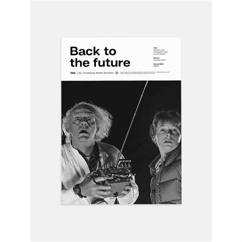 Back to the future Digital Poster | 11 Printables