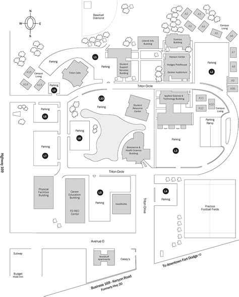 Iowa Central: Campus Security Campus Map/Parking