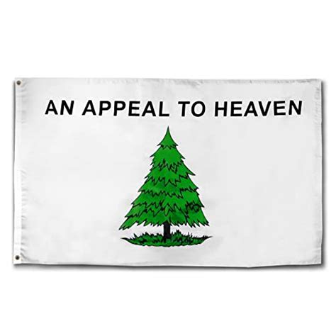 An Appeal to Heaven Flag 3X5 FT, 3 Ply Double Sided Appeal to Heaven Flag, 210D Polyester Pine ...