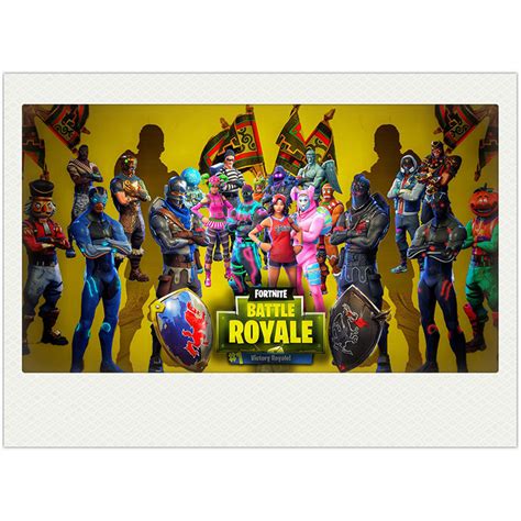 Hot Game Fortnite Battle Royale Poster Wall Decor – Abox.nz