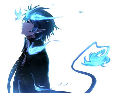 Rin Okumura Demon Form Wallpaper