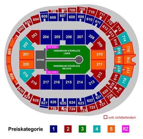 Lanxess Arena Map