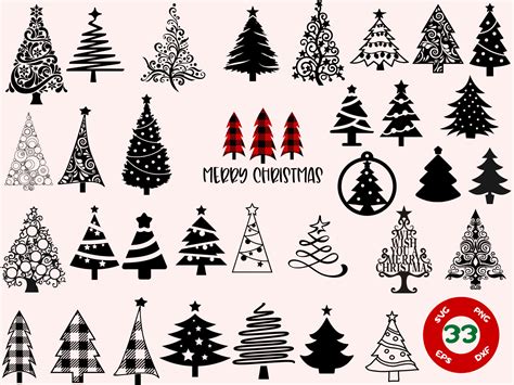 Christmas Tree Svg, Christmas Tree Cut File Svg,tree Christmas Svg ...