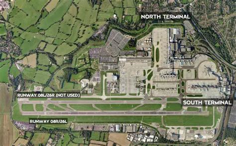 Map Of Area Around Gatwick Airport London - Map Of Counties Around London