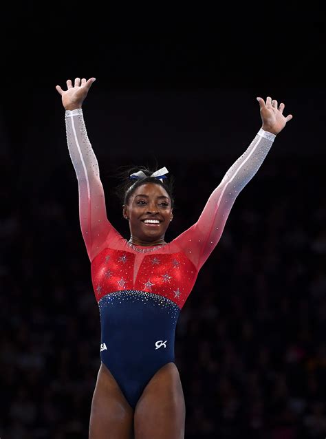 Simone Biles Is Officially the Most Decorated Female Gymnast of All Time | Glamour