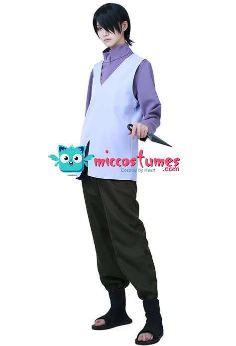 Boruto: Naruto the Movie Sasuke Uchiha Cosplay Costume