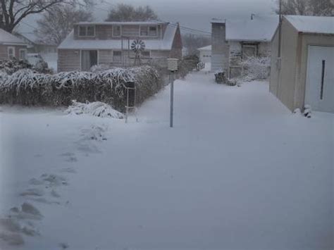 March 9, 2013: Strong Thunderstorms Then Blizzard Conditions Affect ...