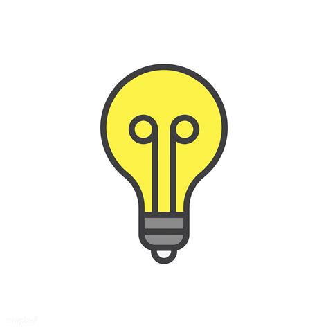 Light bulb vector | free image by rawpixel.com | Light bulb vector ...