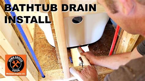 Bathtub Drain Kit Installation (Step-by-Step) - YouTube