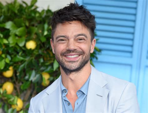 Pictured: Dominic Cooper | Celebrities at Mamma Mia! Here We Go Again ...