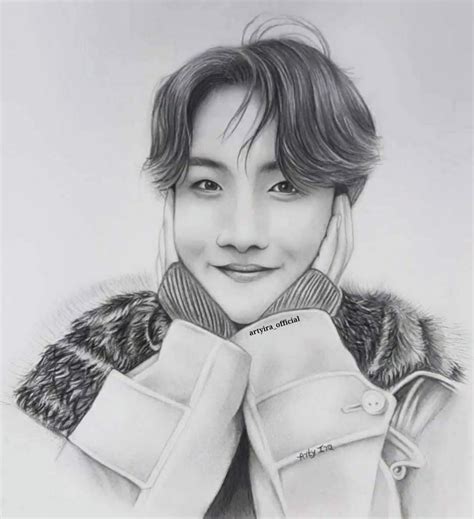 How To Draw Bts J Hope In 2021 Bts Drawings Drawings Kpop Drawings | Porn Sex Picture